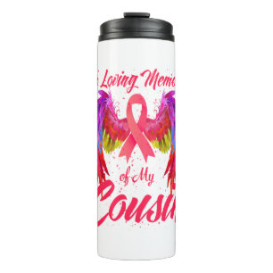 Bouteilles Isothermes En Mémoire Affectueuse De Mon Cousin Wings Cancer 