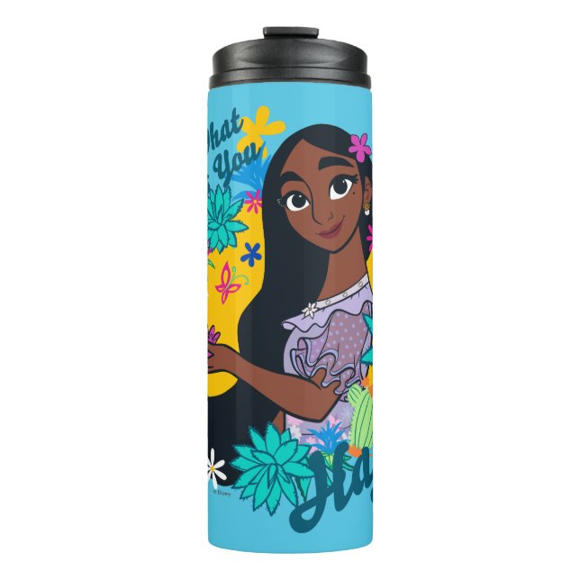 Bouteilles Isothermes Encanto | Isabela - Do What Makes You Happy (Devant)