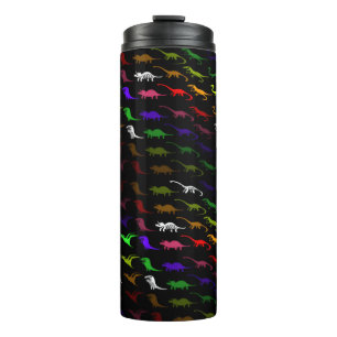 Bouteilles Isothermes Enfants cool arc-en-ciel coloré mignon dinosaure