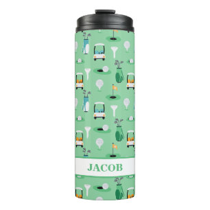 Bouteilles Isothermes Enfants Personnalisés Golfcart Golfcart Golfing Sp