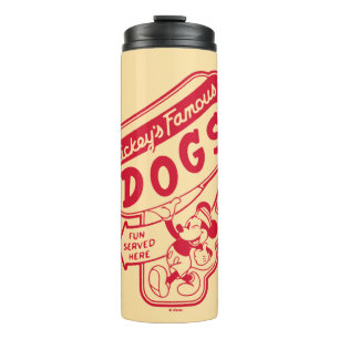 Bouteilles Isothermes Enseigne de hot dog Mickey Mouse vintage