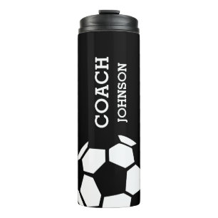 Bouteilles Isothermes Entraîneur De Football Personnalisé À La Mode Mode