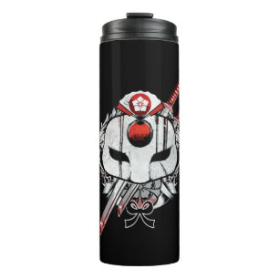 Bouteilles Isothermes Équipe de suicide Katana Masque & Epées Tatouage