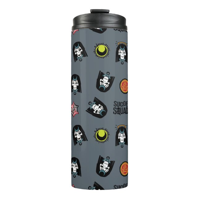 Bouteilles Isothermes Équipe de suicide | Motif Emoji Enchantress (Devant)