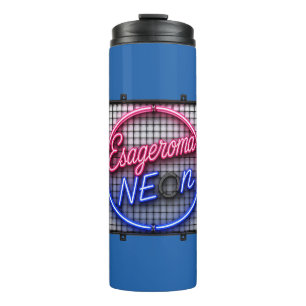 Bouteilles Isothermes Esageroma Neon - Conception Rétro Synthwave des An