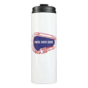 Bouteilles Isothermes Escalade de la gorge d'Owens River Carabiner