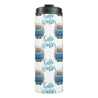 BOUTEILLES ISOTHERMES ESCALIERS D'HIVER NOIRS ET VERTS