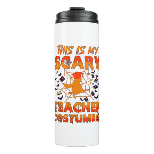 Bouteilles Isothermes Est Costume d'enseignant effrayant Halloween Sorci