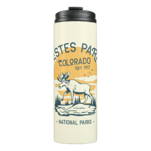 Bouteilles Isothermes Estes Park Colorado National Park Moose Sunset