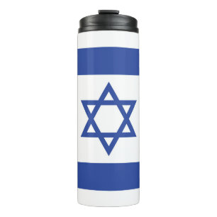 Bouteilles Isothermes Etat d'Israël Drapeau, Étoile de David Juifs