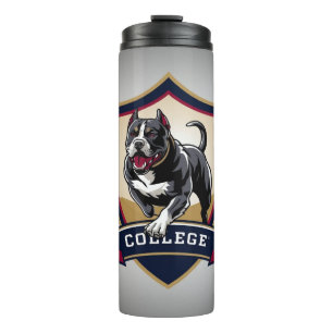 Bouteilles Isothermes Exécution du logo PitBull College