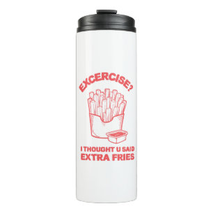 Bouteilles Isothermes Exercice Je pensais que tu avais dit des frites su