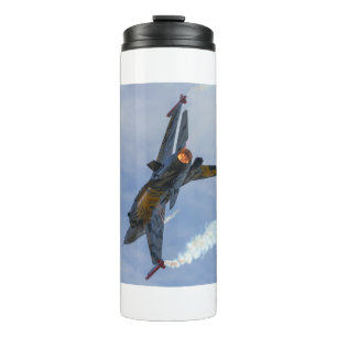 Bouteilles Isothermes F-16 Tigre Tourne Et Brûle Acrylique Impression