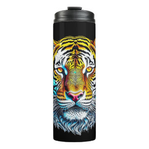 Bouteilles Isothermes Face de tigre Abstraite cool