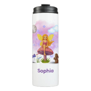 Bouteilles Isothermes Fairy Garden Thermal Tumbler Birthday Gift