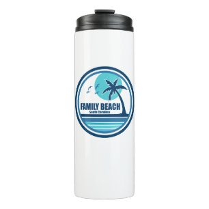 Bouteilles Isothermes Family Beach Caroline du Sud Palm Tree Birds