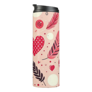 Bouteilles Isothermes Feather féminine et Love Design