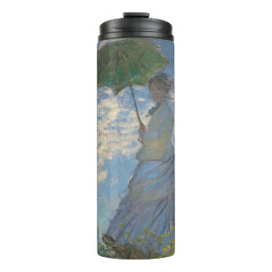 Bouteilles Isothermes Femme avec parasol - Madame Monet et son fils