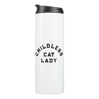 Bouteilles Isothermes Femme de chat sans enfant, type audacieux