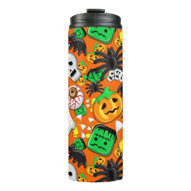 Bouteilles Isothermes Fête des Candies Éffrayantes d'Halloween (Devant)