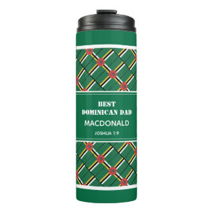 Bouteilles Isothermes Fête des pères MEILLEUR DAD DOMINICAIN Personnalis