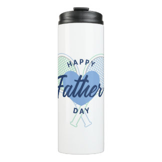 Bouteilles Isothermes Fête des pères Tennis Thermal Tumbler