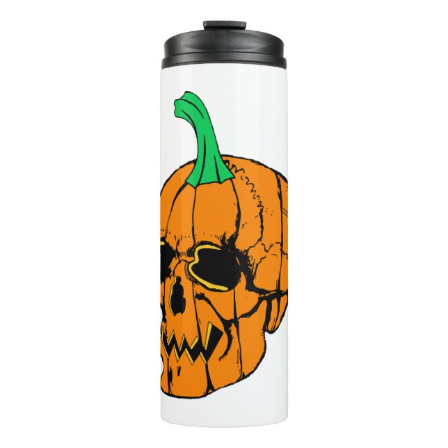 Bouteilles Isothermes Fête d'Halloween Funny Citrouille d'Halloween (Devant)