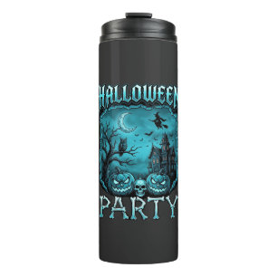 Bouteilles Isothermes Fête d'Halloween Maison Hantée Citrouilles Crâne S