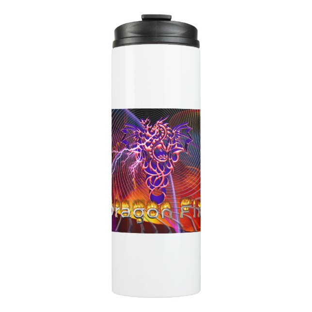 Bouteilles Isothermes Feu de dragon  (Devant)