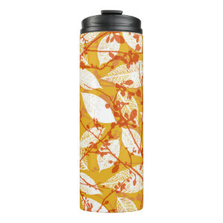 Bouteilles Isothermes Feuilles d'automne : Golden Vintage Repeat