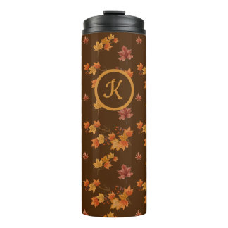 Bouteilles Isothermes Feuilles d'automne Tumbler thermique
