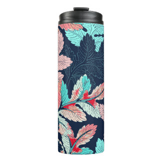 Bouteilles Isothermes Feuilles de palmiers tropicaux : Motif Vintage
