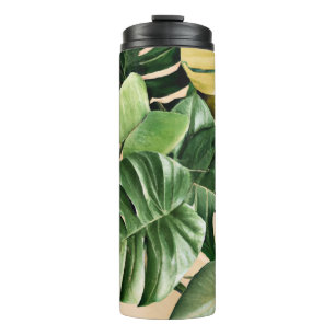 Bouteilles Isothermes Feuilles florales/hawaïennes/tropicales
