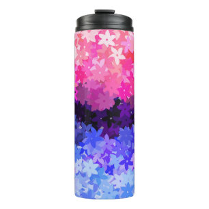 Bouteilles Isothermes Fière Omnisexualité Groovy Boho Excentrique Floral