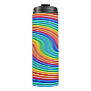 Bouteilles Isothermes Fierté arc-en-ciel de Tumbler thermique