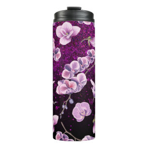 Bouteilles Isothermes *~* Fille Parties scintillant florale Confetti Tum