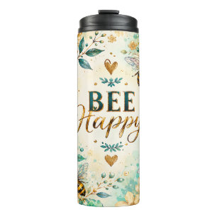 Bouteilles Isothermes Fleuriste Bee Happy