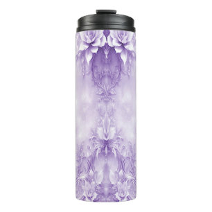 Bouteilles Isothermes Fleurs blanches violettes Paruline thermique