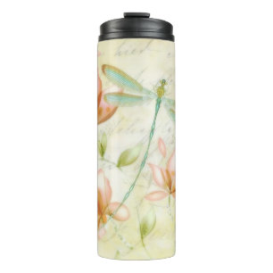 Bouteilles Isothermes Fleurs et libellule