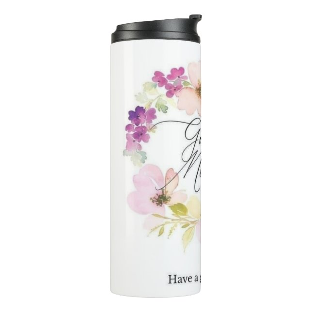 Bouteilles Isothermes flower 🌺 design cup (Tourné sur la gauche)