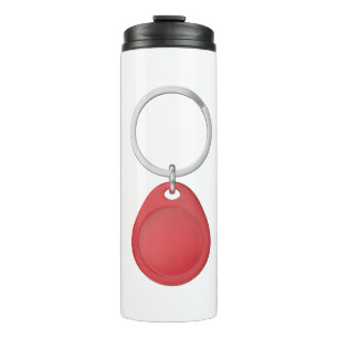 Bouteilles Isothermes Fob de clé RFID rouge