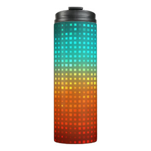 Bouteilles Isothermes football multicolore Abstrait, lumières artistique