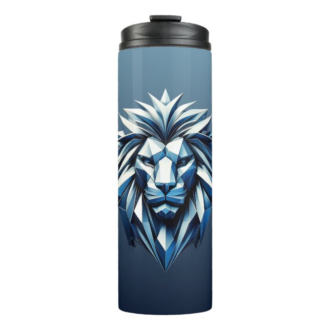 Bouteilles Isothermes forme de géométrie de tête de lion (Devant)