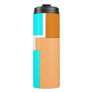 Bouteilles Isothermes Formes géométriques découpées en papier