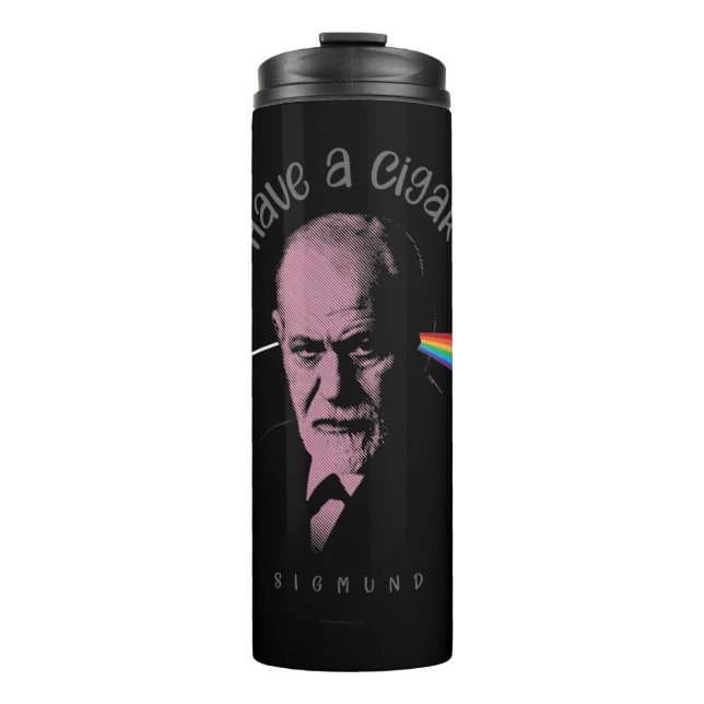 Bouteilles Isothermes Freud Rose (Avoir Un Cigar) (Devant)