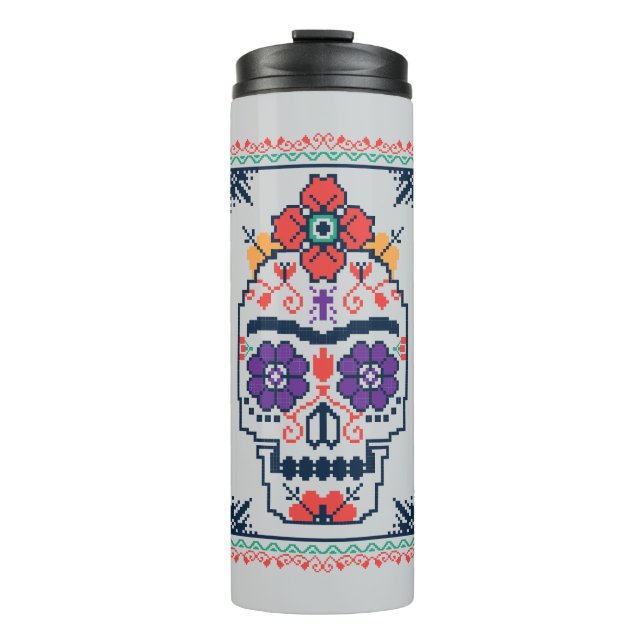 Bouteilles Isothermes Frida Kahlo | Calavera (Devant)