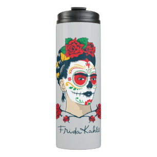 Bouteilles Isothermes Frida Kahlo   El Día de los Muertos