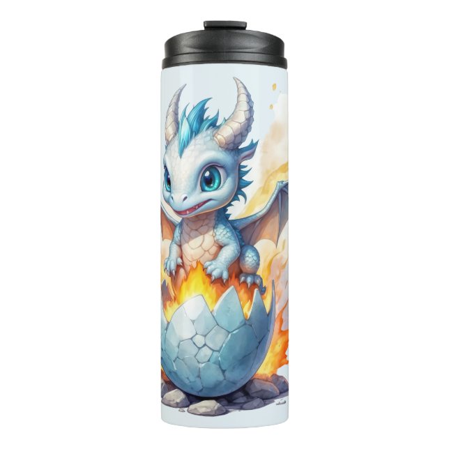 Bouteilles Isothermes Frostfire Hatchling Blue Dragon  (Devant)