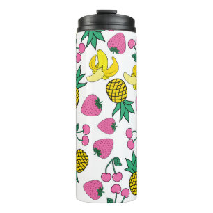 Bouteilles Isothermes Fruit Fiesta : Bananes, ananas, fraises