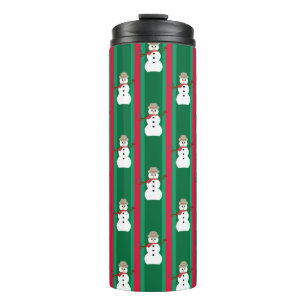 Bouteilles Isothermes Fun and Fancy Christmas Snowman inspecteur